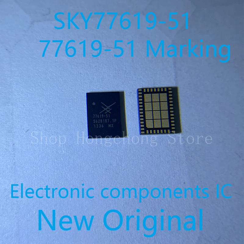 

New Original SKY77619-51 SKY77619 77619-51 Marking 7761951 Sky Hi Multiband Multimode Power Amplifier Module for Quad-Band GSM