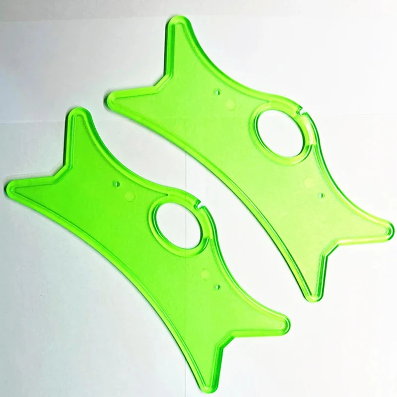 2 stks kite kronkelende boord dual lijn stunt vliegers fabriek kite accessoires wind vliegers Outdoor speelgoed Vliegeren uitbreiding speelgoed vliegen