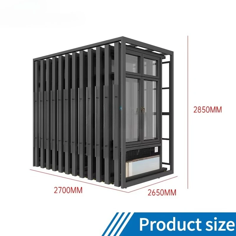 &c Boya Factory Customize Size  Thickness Pull-Out Wooden Door Window Display Rack for Showroom