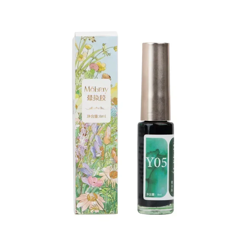 Blooming Nail Polish Marble Nail Ink Tint Gel Watercolor Ink Nail Art Blossom Gel Polish Semi Permanent Soak Off UV Gel Varnish