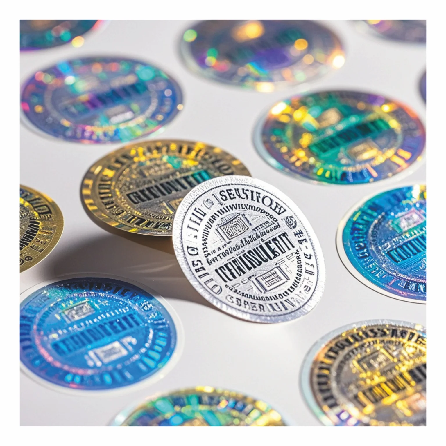 Hot Selling Hologram Sticker With Serial Number Luminous Sticker With Low Price