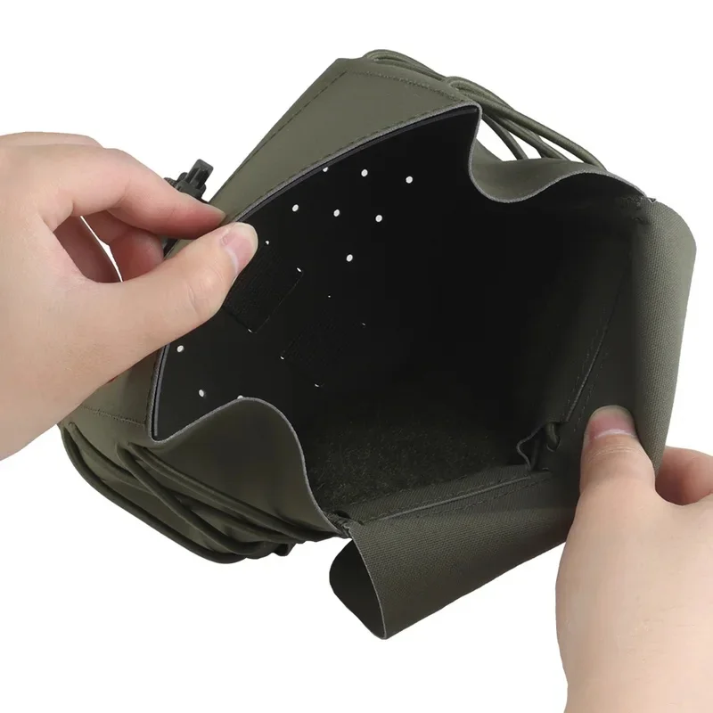 ARC Mag Pouch Large Capacity MOLLE Tactical Bag Fit 5.56 7.62 Magazine 40mm Grenade SAW 200RND Machine Gun Ammo Storage Bag CFFH