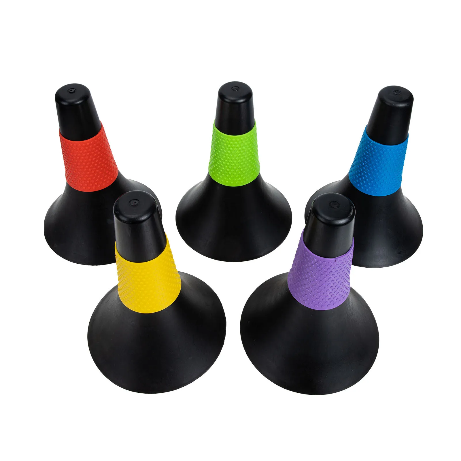 

5Pcs Soccer Cones Durable Football Training Obstacles Bright Colors Lightweight Sports Agility Markers Soccer Cones
