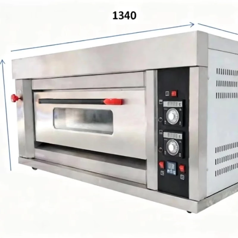 New desktop single-layer two-tray gas oven 220V commercial bakery oven