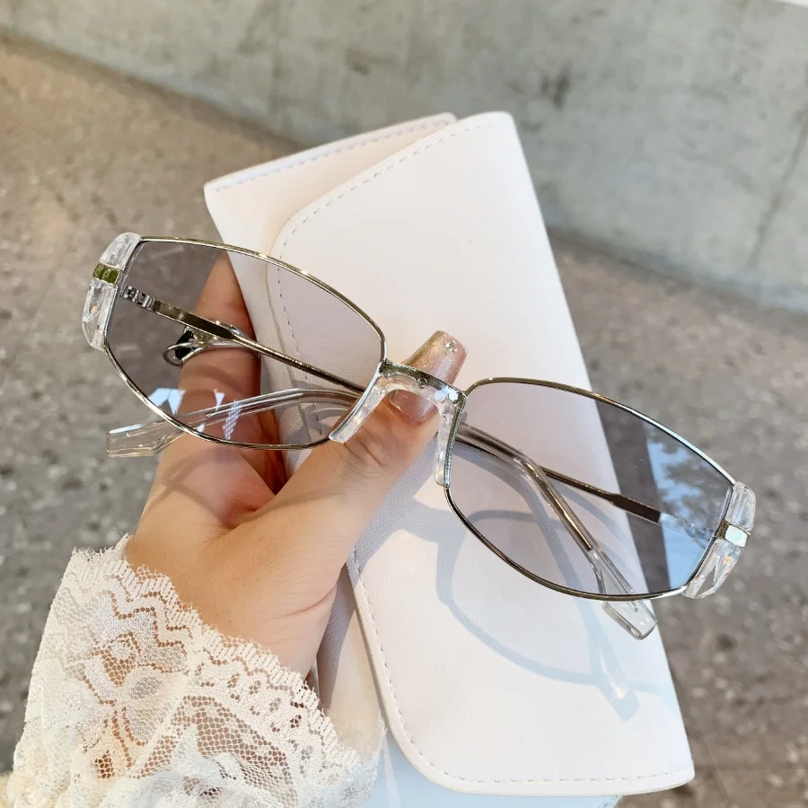 

1 шт., модные очки унисекс, новые универсальные современные ретро-маленькие оправы, элитные элегантные модные уличные стильные праздничные подарки, повседневная одежда P