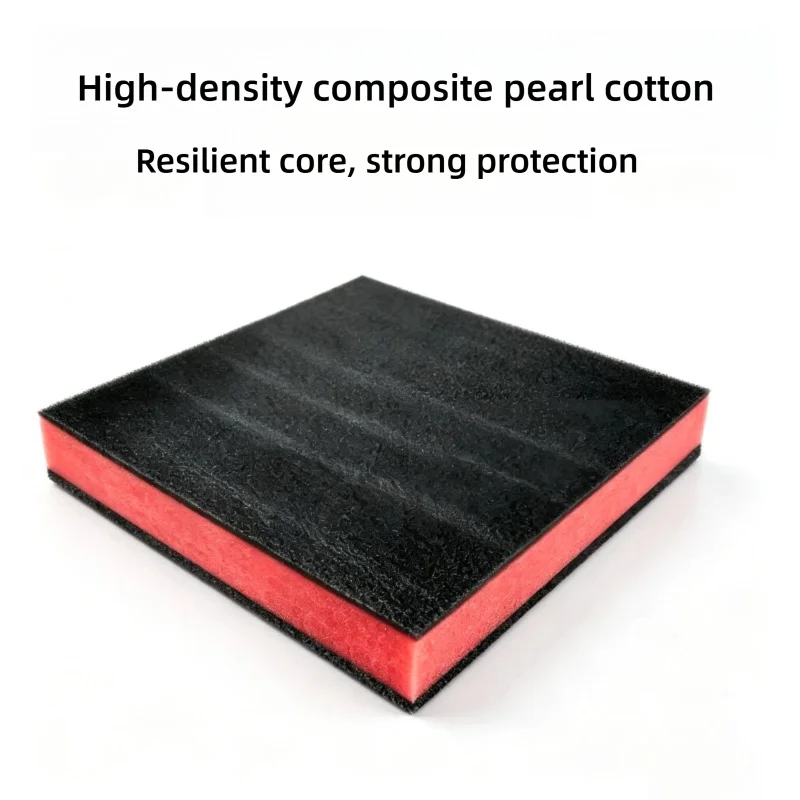 2Pcs Tool Box Foam Inserts Packing Foam Pads Camera Case Cushioning Insert Sheet for Transport DIY Crafts Toolbox Liner