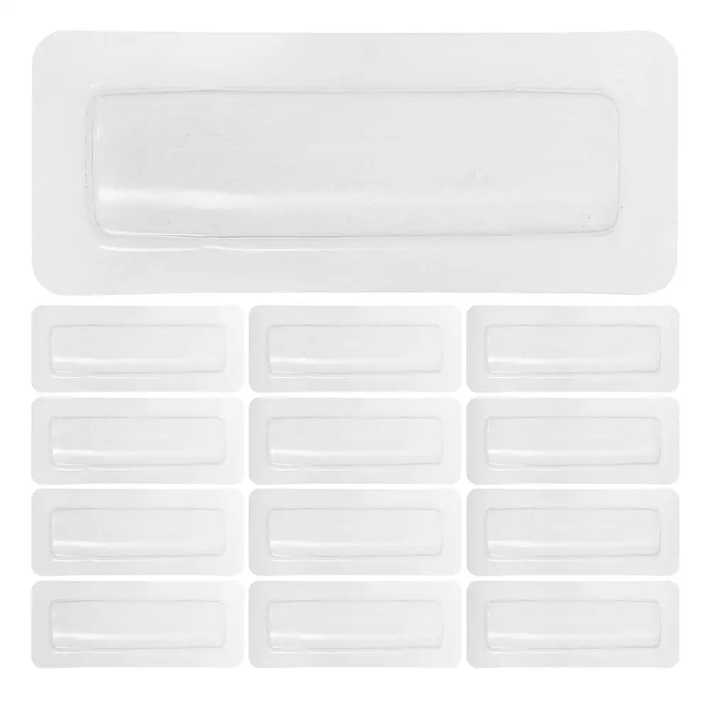 50 Pcs Graduation Money Card Holder Clear Cash Bag Ornaments Plastic Tubes for Adhesive Holders