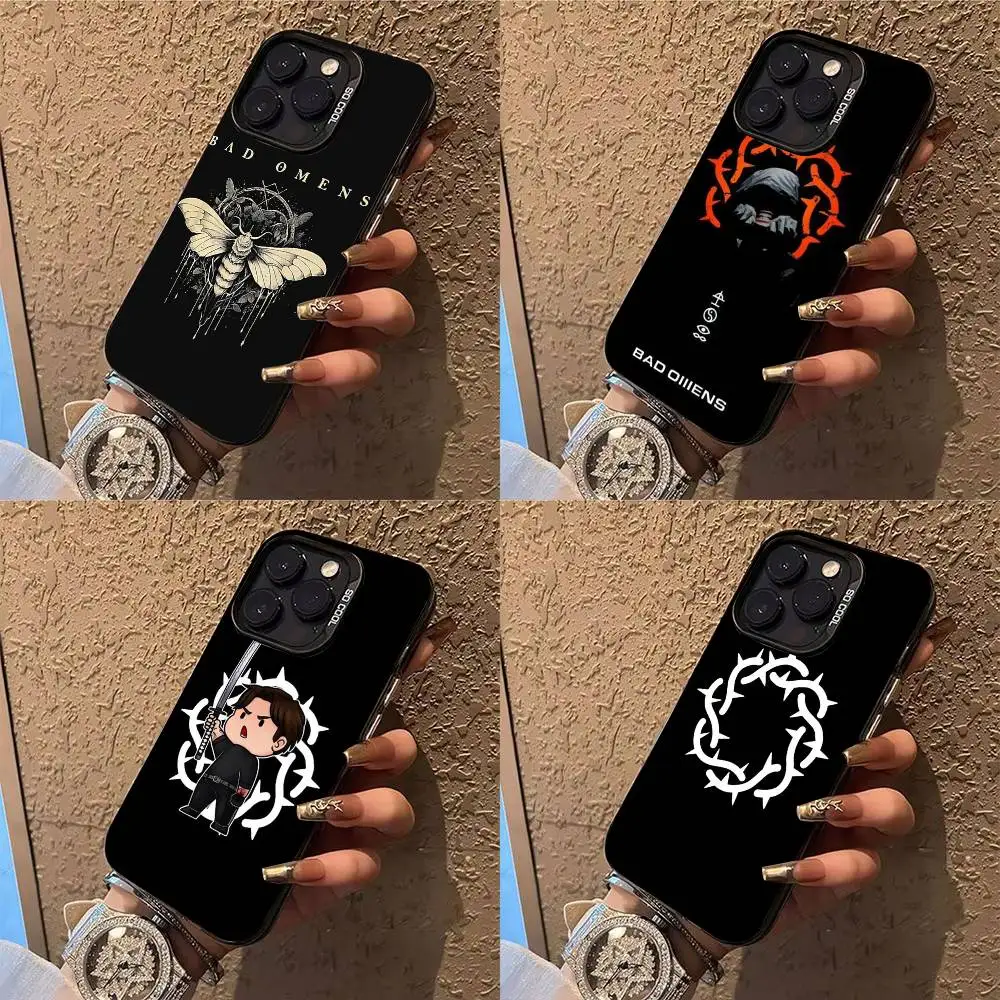 

bad O-omens Phone Case Phone Case For iPhone 14 16 15 11 12 13 Pro Max Mini Plus Shockproof Cover