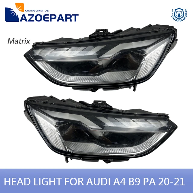 Matrix LED Headlight Head Light Lamp for Audi A4 B9 PA 2020 2021 -  AliExpress