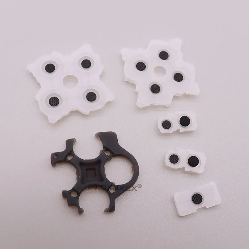 1Set For PS5 V2 Conductive Rubber Gasket Replacement Part L R ABXY Button for PS5 Controller D-Pad