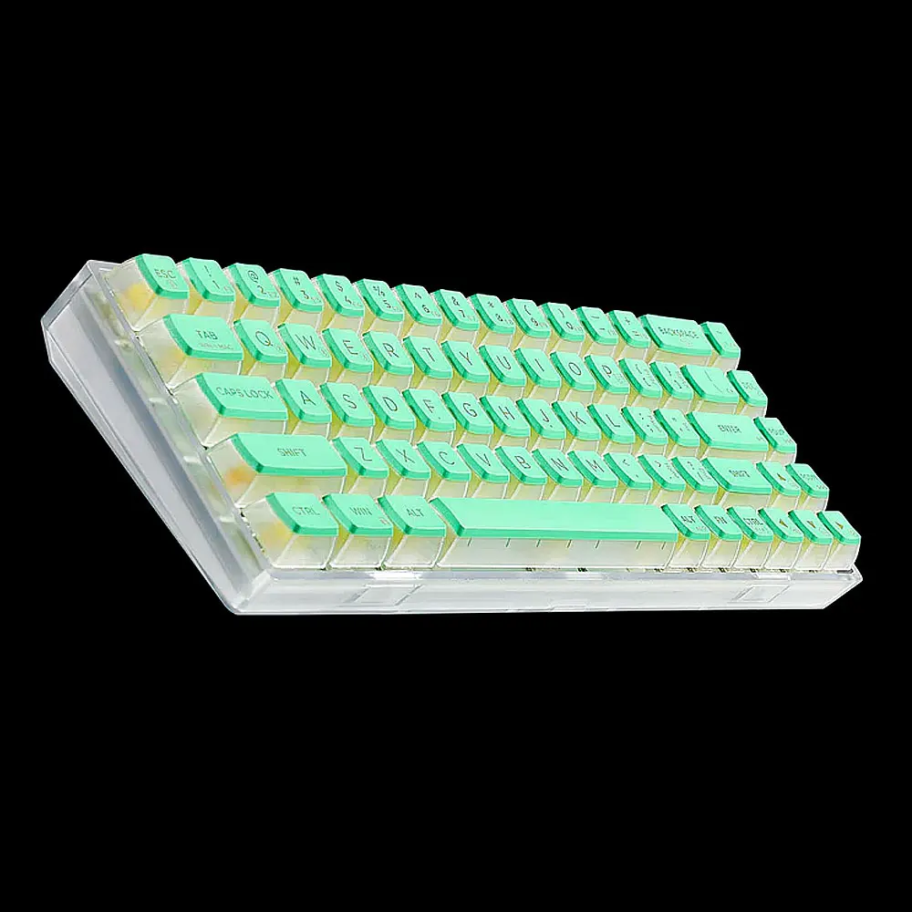 HEXGEARS Tastiera meccanica wireless Guarnizione hot-swap Struttura RGB retroilluminato PBT Layout al 75% Connessione tri-modale Tastiera da gioco