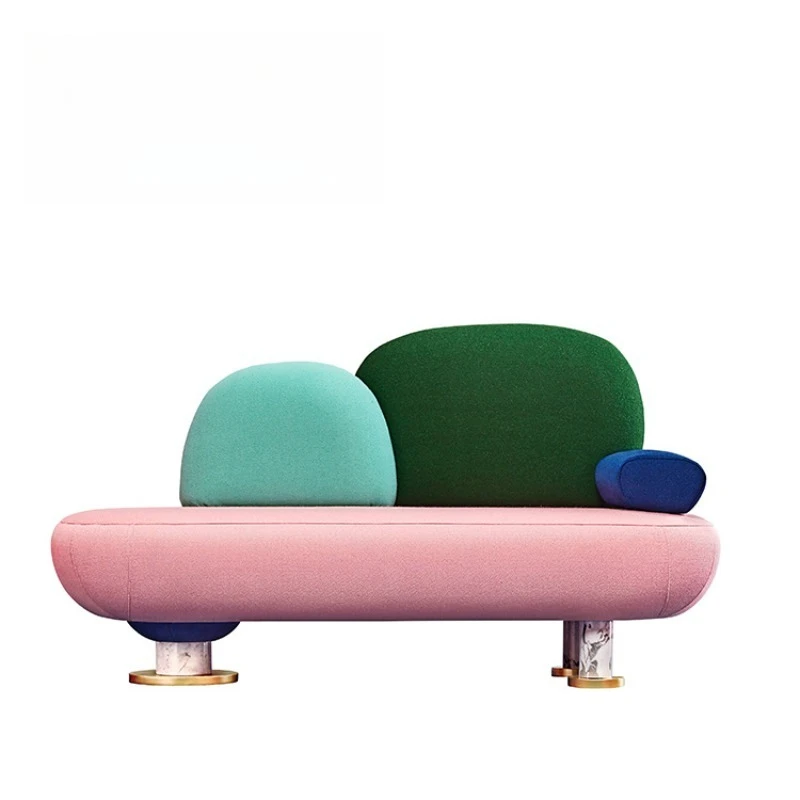 

Modern creative fudge mushroom sofa stool chair children's room villa sofa