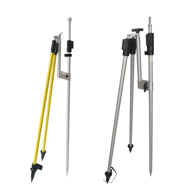 Total Station Prism Alignment Tripod  GPS Measuring Tripod RTK Carbon Fiber Tripod Leica 2.15 Meter Tripod