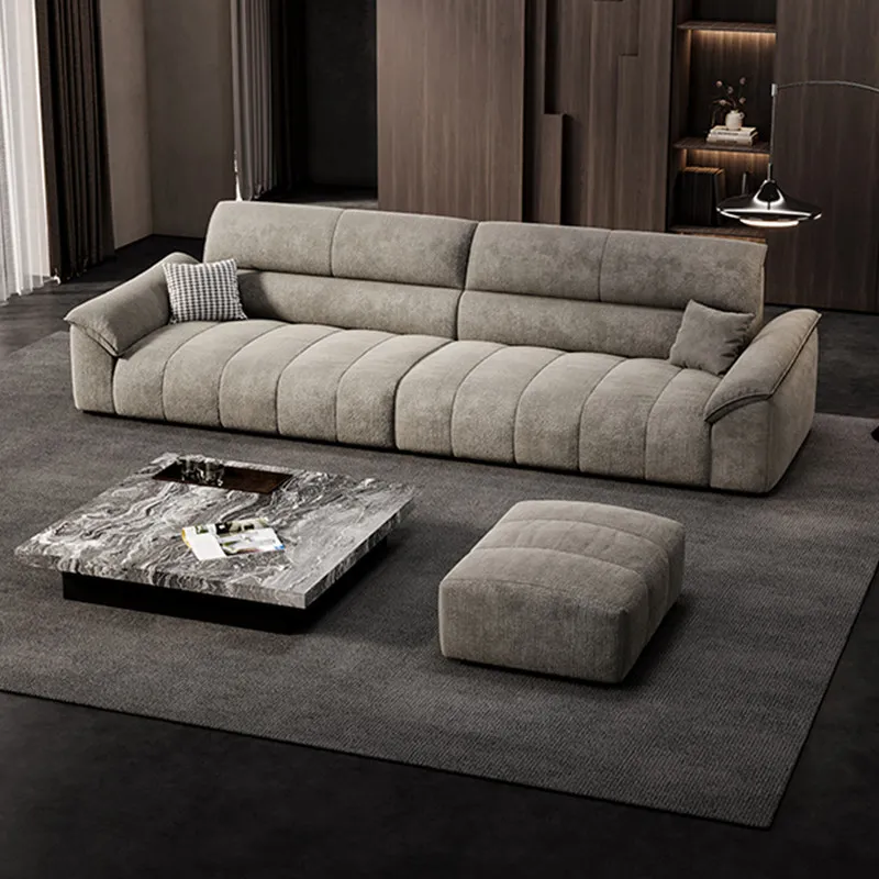 

Minimalist Modern Sofas Living Room Foot Stool 2 Seater Luxury Sofa Sectional Lazy Armchairs Muebles Para El Hogar Furniture