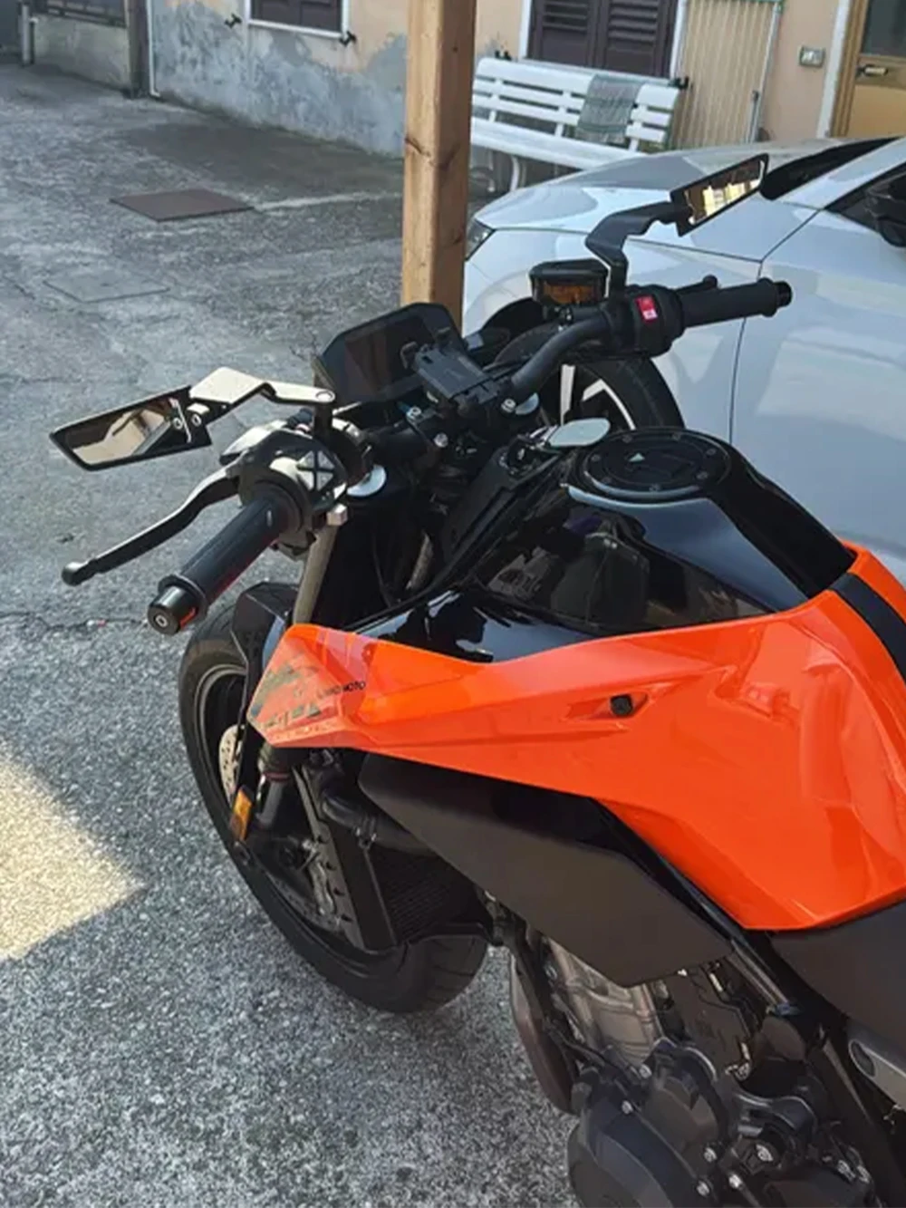 Rétroviseurs de moto pour KTM Duke 125 200 250 390 690 790 890 Super Duke 990 1290 1390, rétroviseur latéral furtif