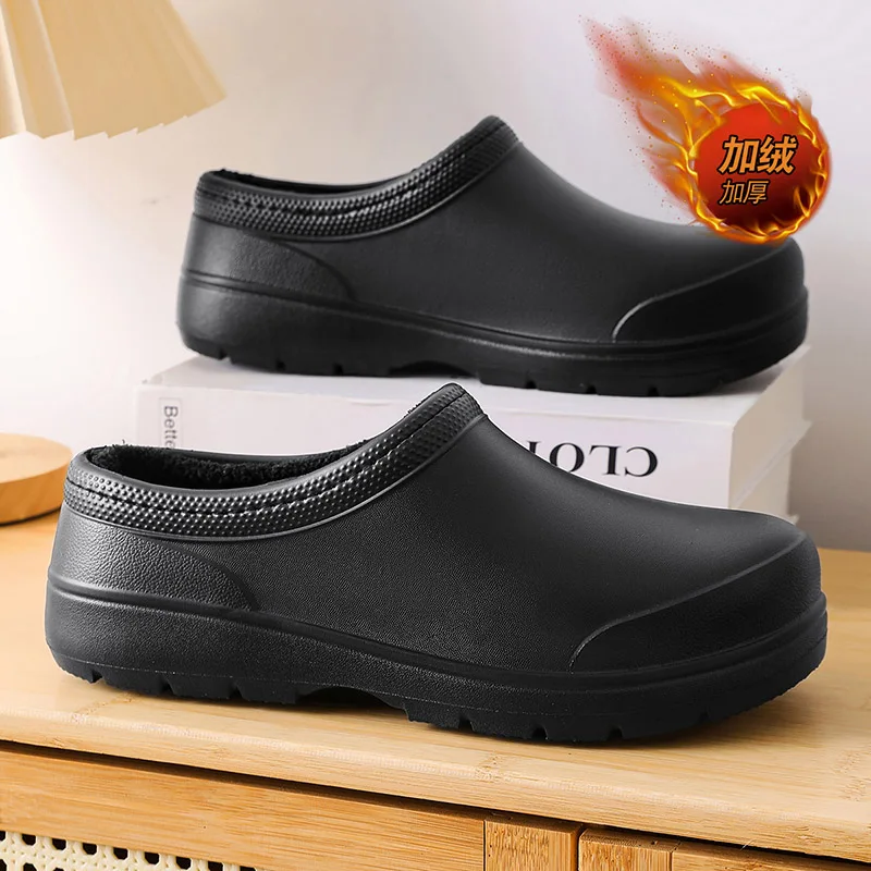 

Unisex Warm Fluffy Cotton Indoor Slides Ultra Thick Soft Fuzzy Layers Cushioned Non Slip Flat Rubber Bottom Simple Slip Thermal