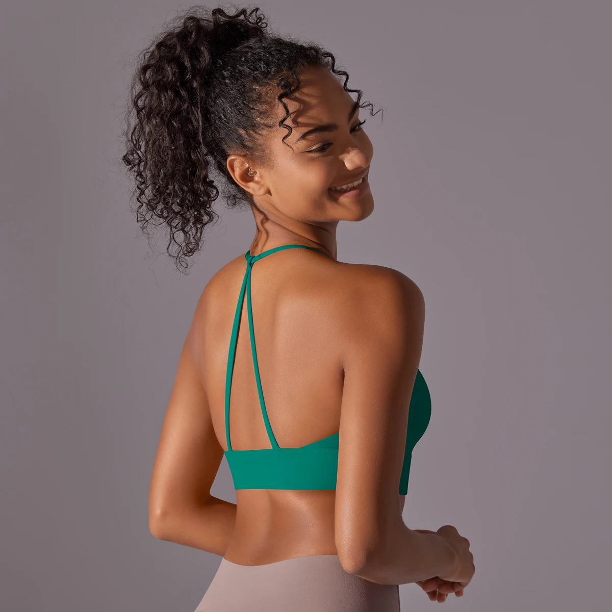 Sport-BH, weich, rückenfrei, sexy Damen-Fitness-BH, Strumpfhosen, Yoga-Weste, hohe Festigkeit, stoßfest, für Fitnessstudio, Sport-Top, Push-Up mit Brustpolster – Detail 24