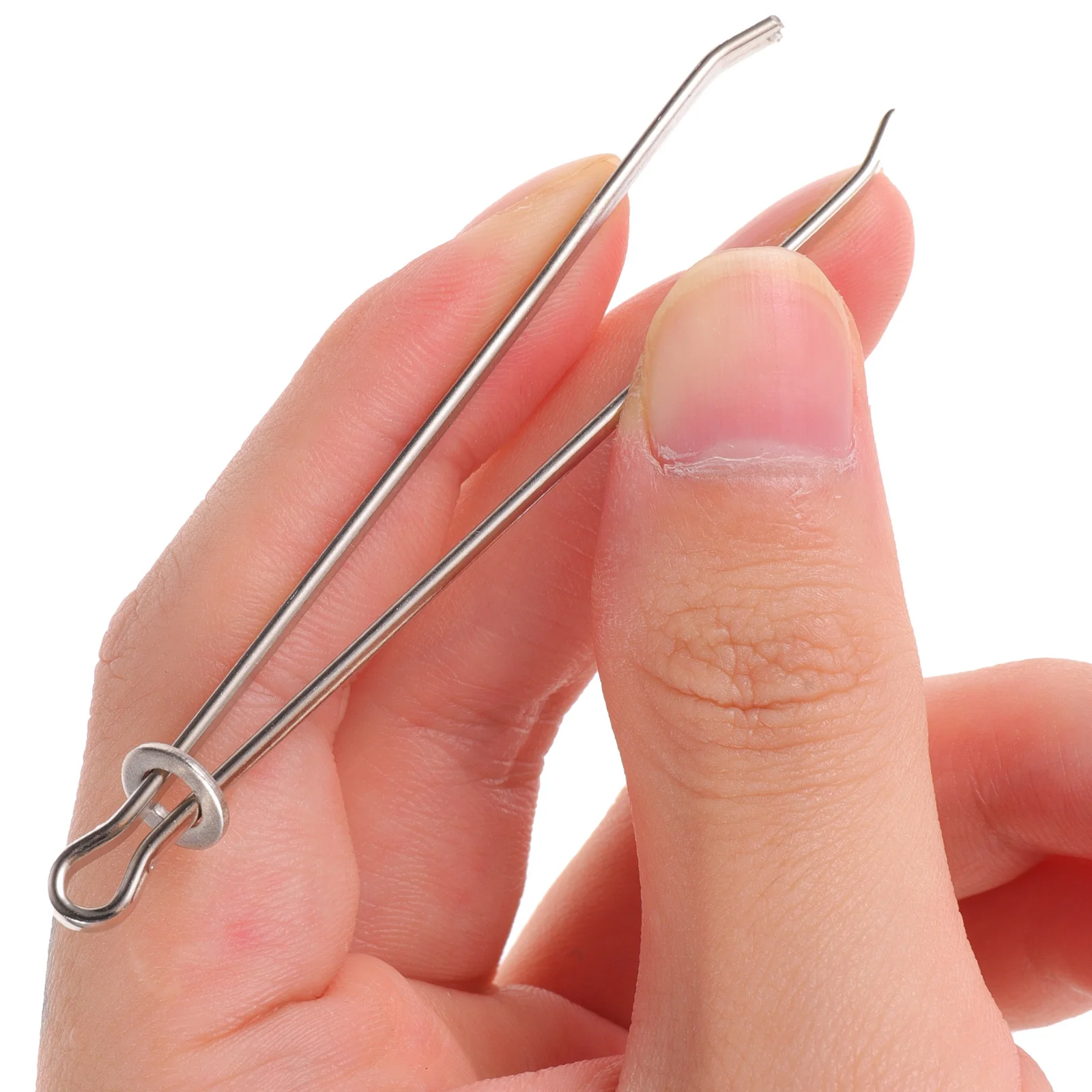 

10Pairs Drawstring Threader Stainless Steel Sewing Loop Threader Tool for Pants Shorts Sweatpants Knitting Accessories DIY