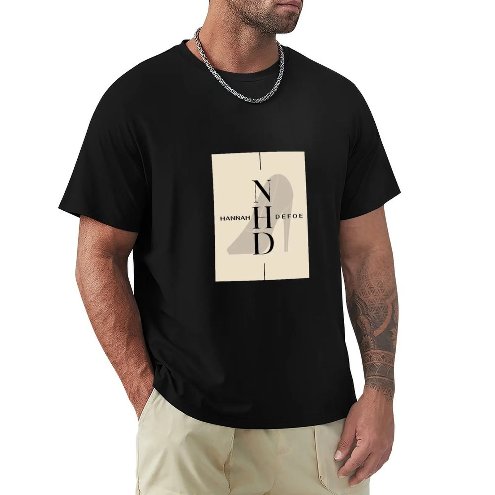 

NHD Hannah Defoe T-Shirt essential t shirt luxury t-shirt tee shirts for men