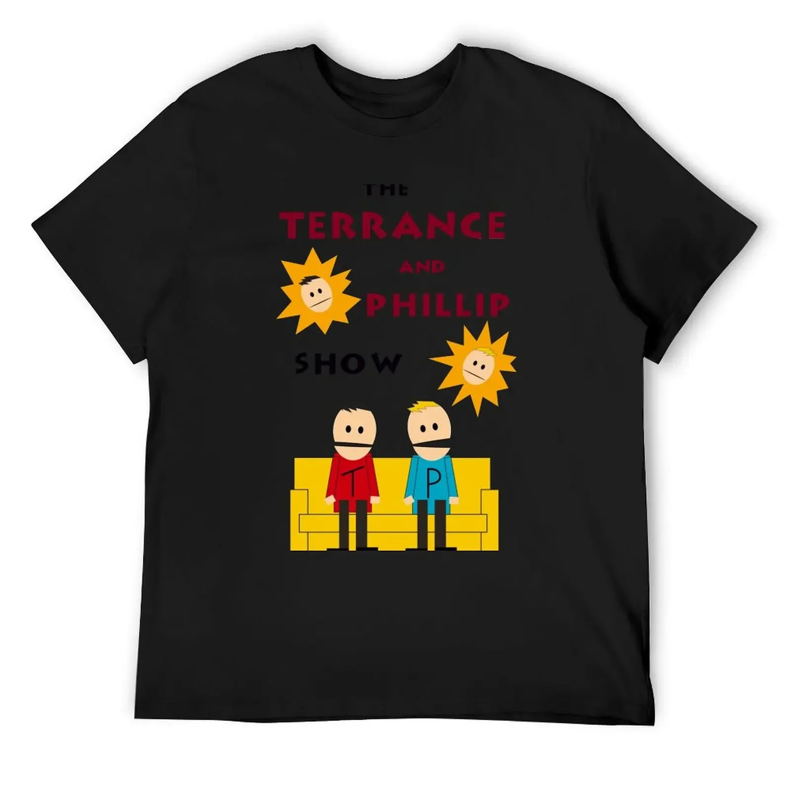 

South Park Terrance and Phillip T-Shirt plus size clothes boys animal print oversized graphic tee mens tall t shirts