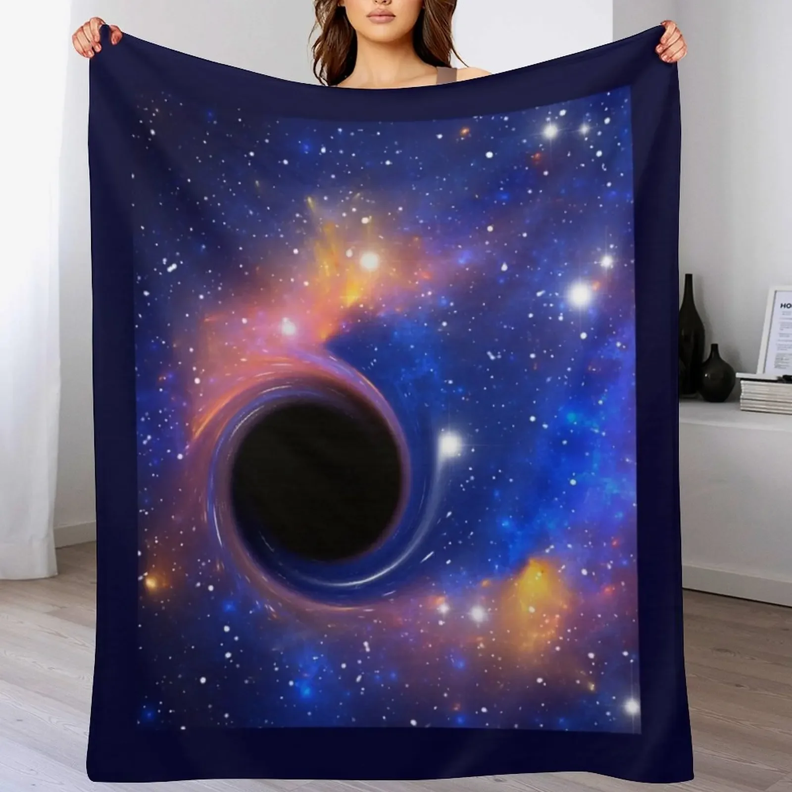 

Black Hole-Best gift for science lovers Throw Blanket Luxury Designer Sleeping Bag Blankets