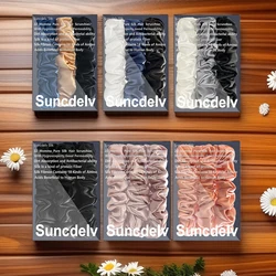 100% Pure Mulberry Silk Hair Scrunchies Silk Hair Ties Hairbands Skinny Ponytail Holders Solid Color Natural Hair Accessories