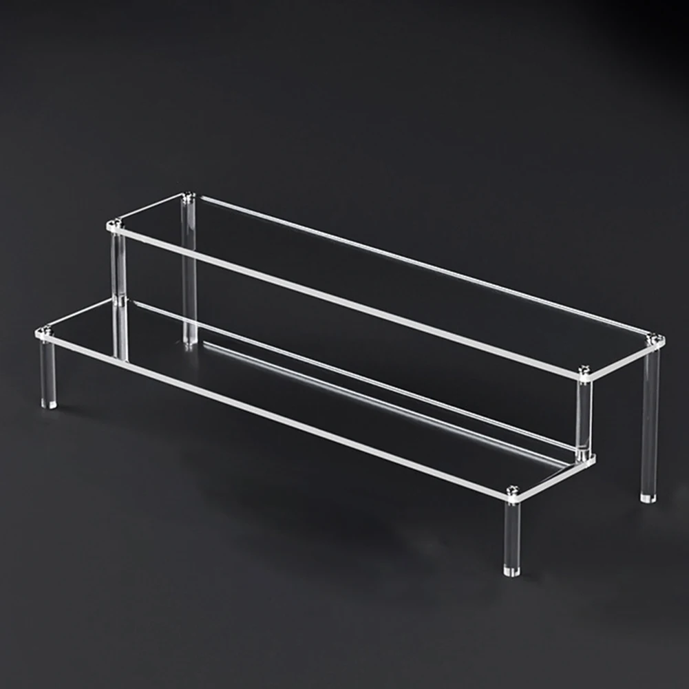 Transparent 25 Layers Acrylic Storage Rack Multi Tier Display Stand for Jewelry Cupcakes and Decorative Pieces