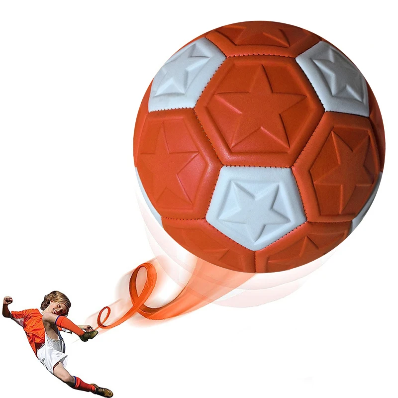 

1Pcs Sport Curve Swerve Soccer Ball Football Toy Kicker Ball Great Gift For Boys And Girls Perfect For Outdoor & Indoor Match