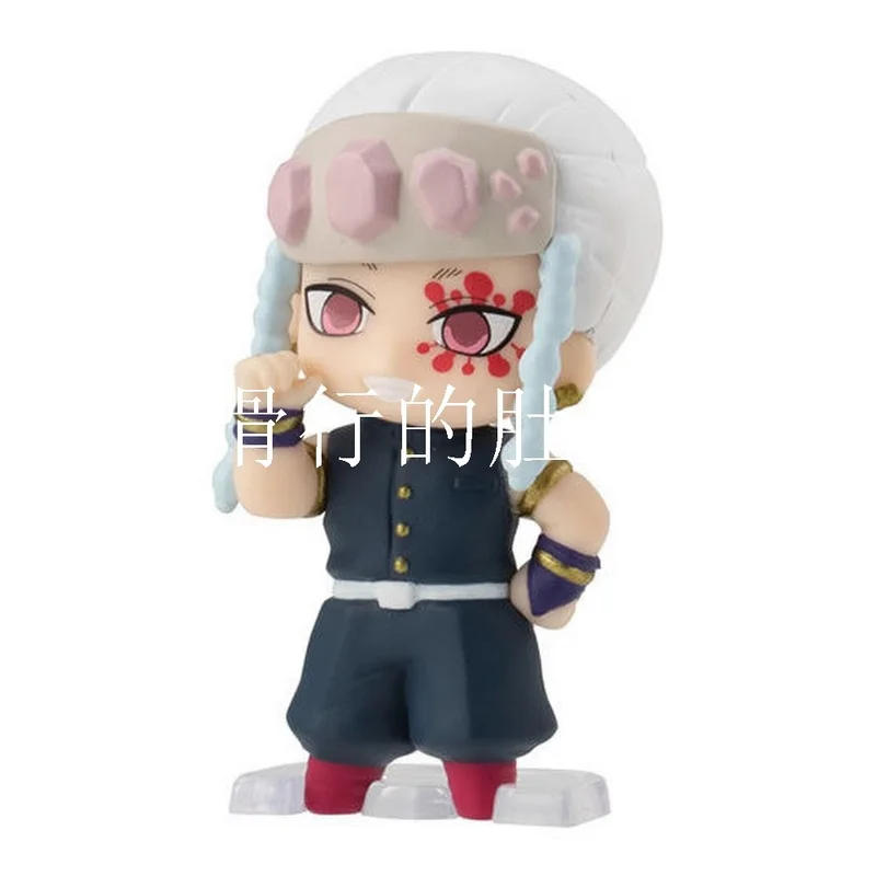 【Em estoque】 Oficial Bandai Demon Slayer Queue Series 3 Figura de pose em pé Gashapon colecionável