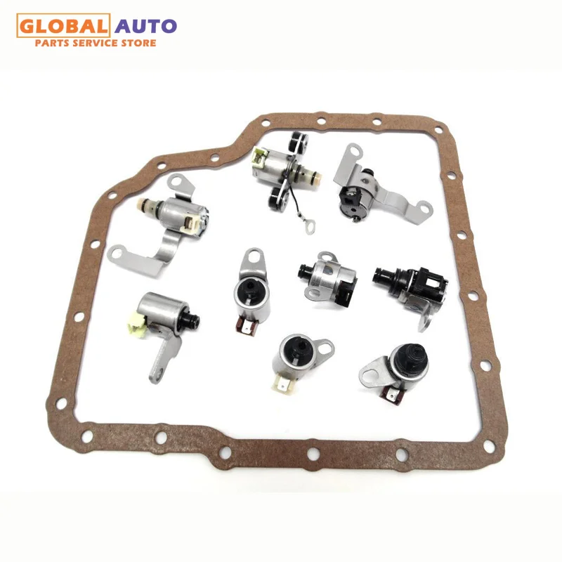 Transmission Shift Solenoids with Gasket JF506E 09A Suits for Volkswagen Tiptronic Ford Mazda Land Rover