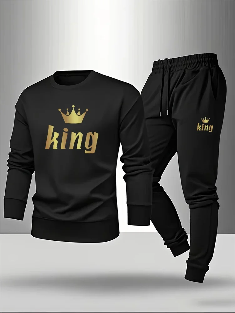 

Mens Tracksuit Casual Best Seller Long Sleeves Sweatshirts Daily Sports Jogging Clothing 2026 Sportswear Single Piece Tops Pants