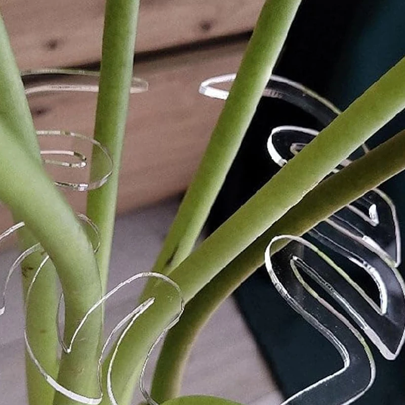 1PC DIY Accessories Reusable Plant Stem Support Turtle Shell Bamboo Clamp Plant Support For Wide Range Plants Flowers