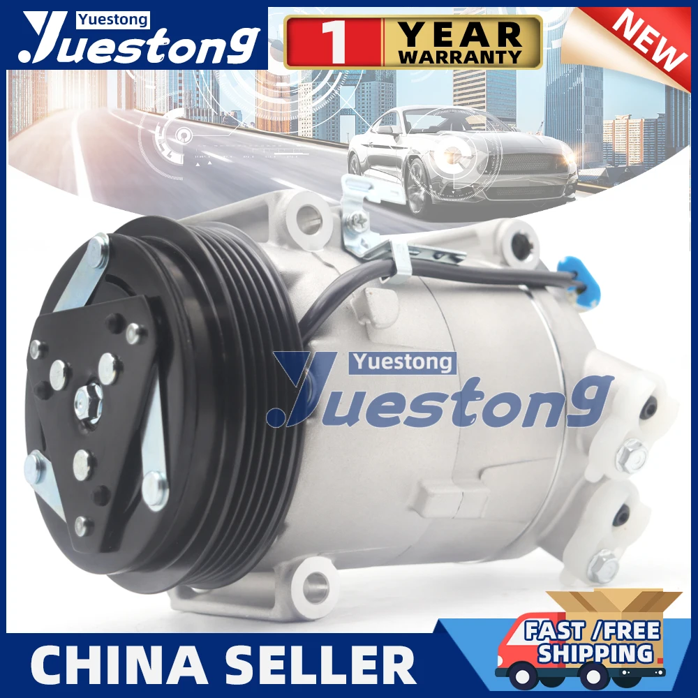 Para CS10099 Fiat Novo Uno Fiorino Palio Mobi AC Compressor de Ar Condicionado 51980391 52050384 51786321 52093153