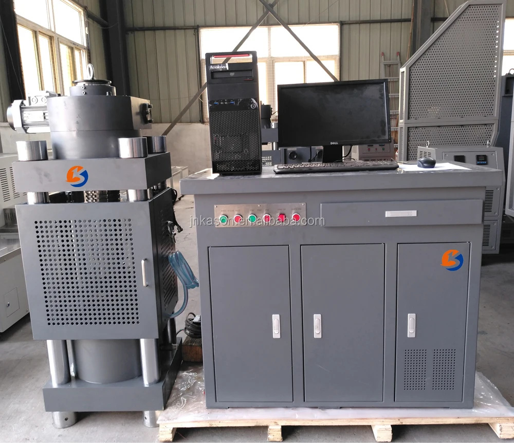 YAW -G Computerized Eletronic Concrete Cement Mortar flexural and compression testing machine / Compression test equipment