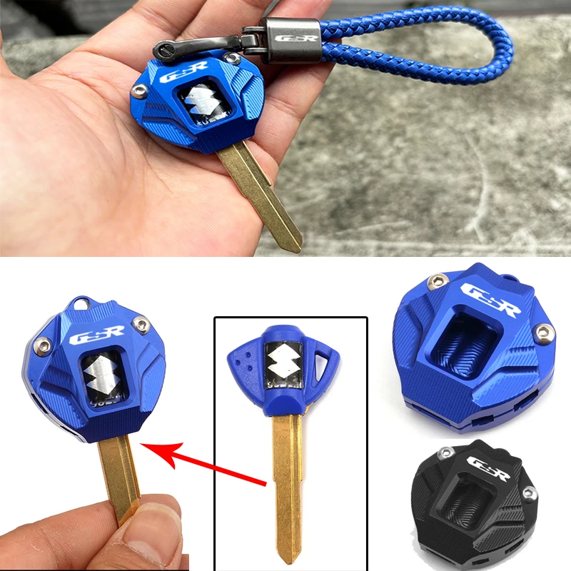 

New Motorcycle Key Cover Protection Shell Keychain Key Ring Case Accessories For SUZUKI GSR 750 400 600 GSR750 GSR400 GSR600