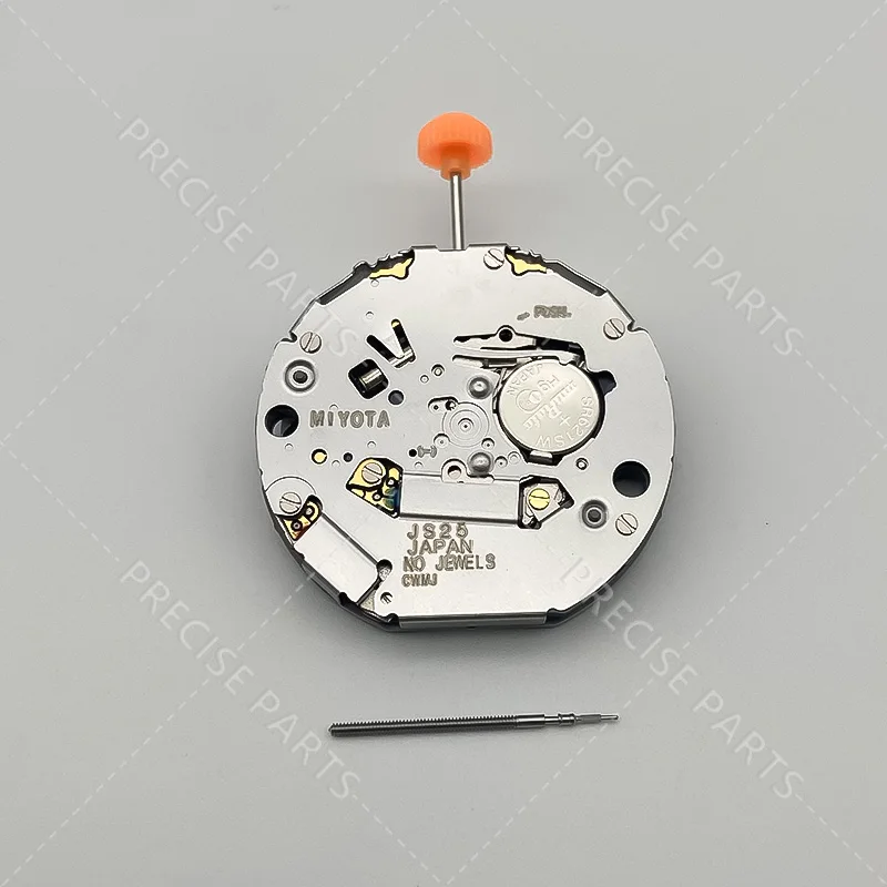 Japan JS25 Movement 3 o'clock 6 Pointer 3.6.9 Seconds New Quartz Movement Watch Repair Movement Parts