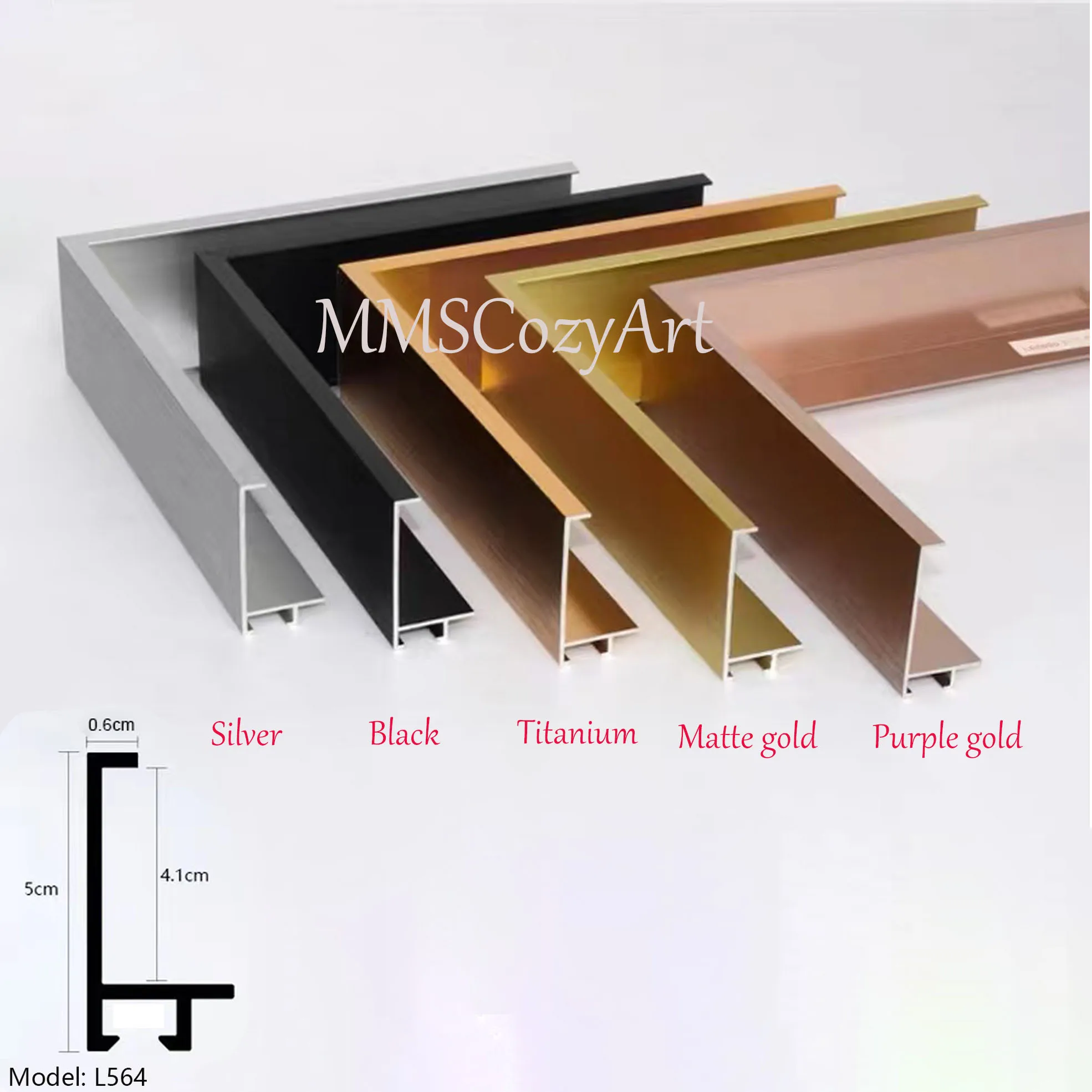 Customized Metal Aluminum Alloy Frame, Dedicated Link, Canvas Frame, 70x140cm, 80x160cm, 100x100cm, Other Large and Small Sizes