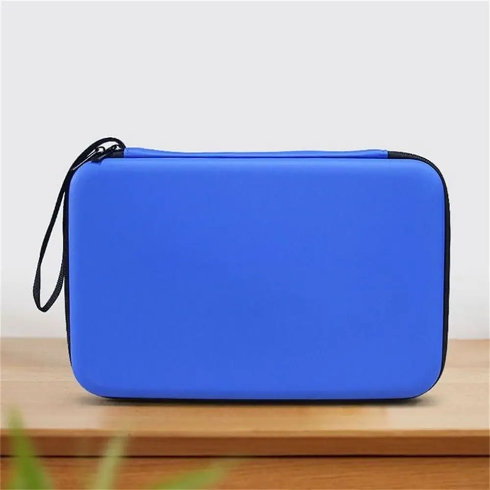 

EVA Table Tennis Paddle Case Square Shaped Handbag Table Tennis Racket Case Dustproof Hard Table Tennis Bat Bag Racket Box