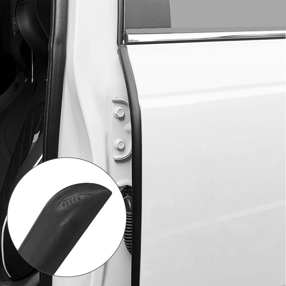 Car Seal Strips EPDM 2Pcs Car Door Edge Weatherstrip Auto Sealant Accessories B Pillar Noise Windproof Protection