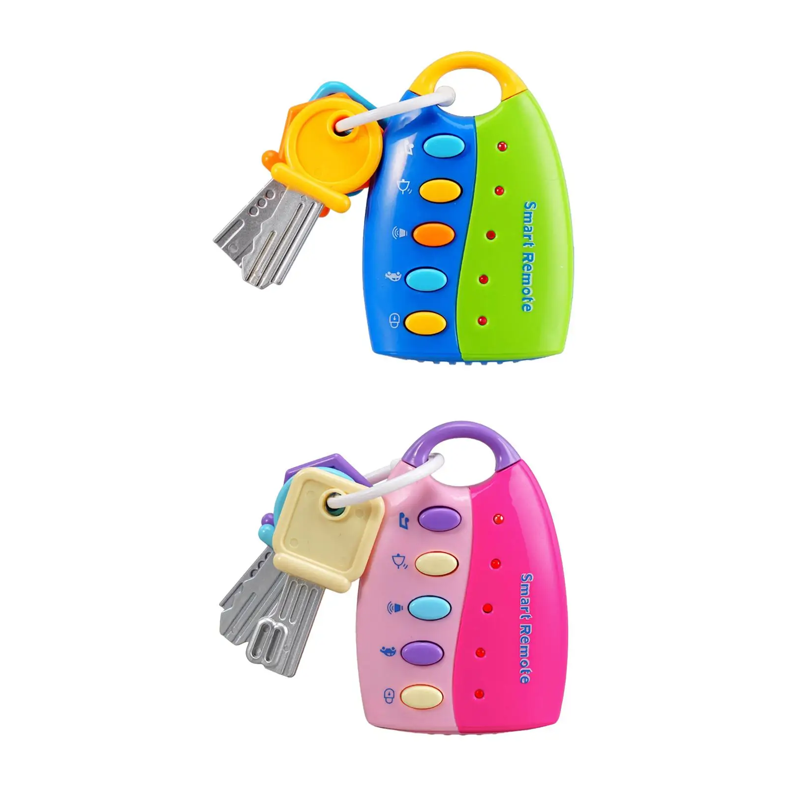 Baby Car Keys Toy Portable Remote Key Toy for Birthday Gifts Toddlers Kids