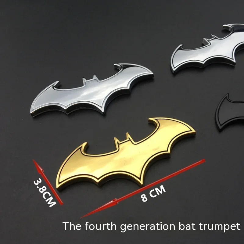 DC Comics Batman Accessori per auto Adesivo Styling Metallo 3D Multicolor Auto Bagagliaio di un\'auto Emblema Distintivo Decalcomania Adesivo Regali
