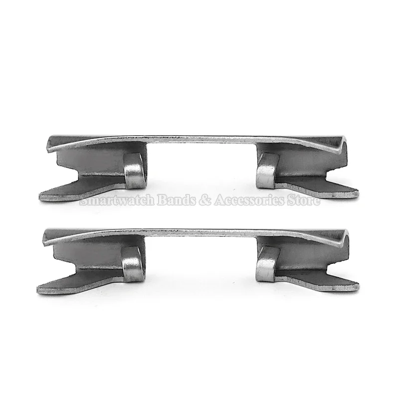 12/14/16/18/19/20mm 22mm 24mm Stainless Steel Adapter for Rolex for Seiko Curved End Link Strap Connector Watch Band Accessories