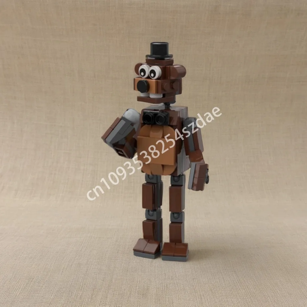 105pcs MOC Freddyes Fazbear FNFer 2014 빌딩 블록 어린이 크리스마스 장난감 선물 어린이 어린이 크리스마스 장난감 선물