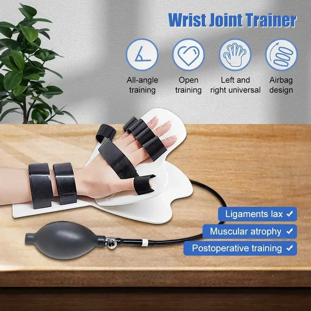 Wrist Joint Rehabilitation Finger Points Fingerboard Training Device Fixed Orthodontic Brain Stroke Hemiplegia Hand Exerciser