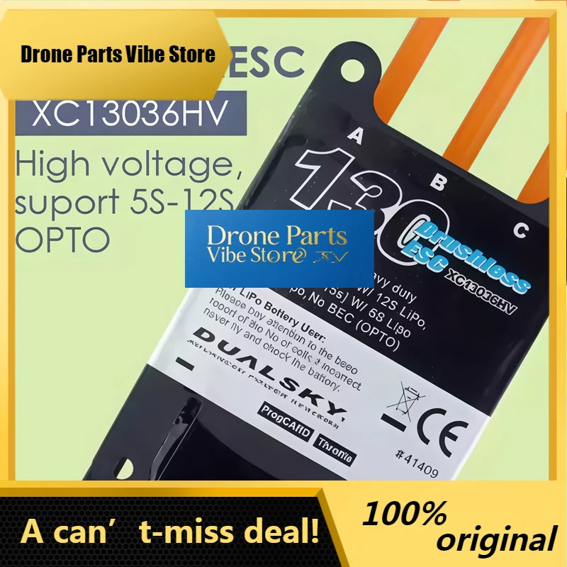 

DronePDUALSKY Xcontroller BA V2 Series 6A 10A 12A 18A 25A 30A 40A 60A 80A 100A 130A ESC