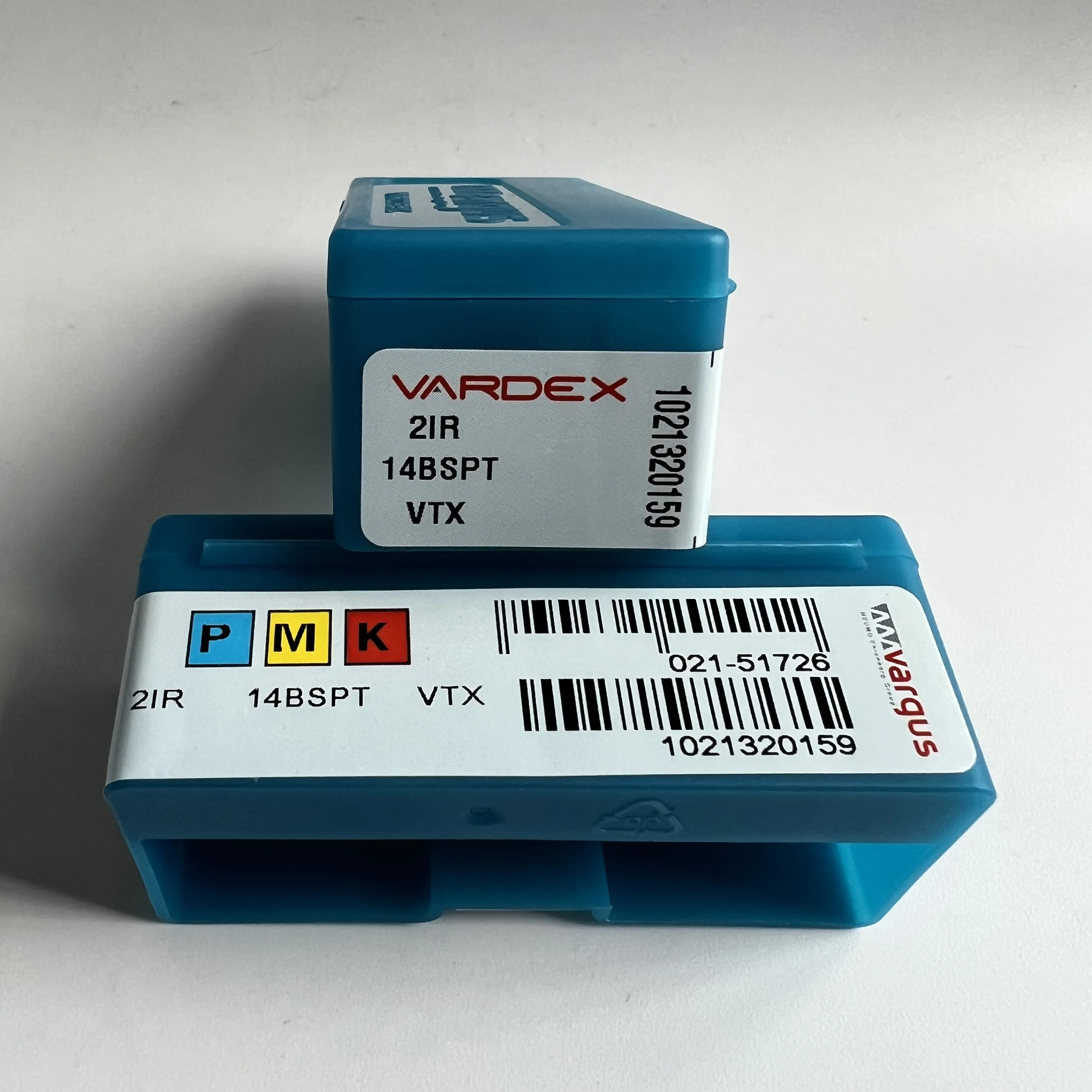 Imagem -04 - Vargus-rosca de Inserção Cnc Todas as Séries 2ir 05 075 10 125 175 25iso 12 14 18 20 28un 12 19bspt 18npt 14 19w A55a60 Vtx Vkx