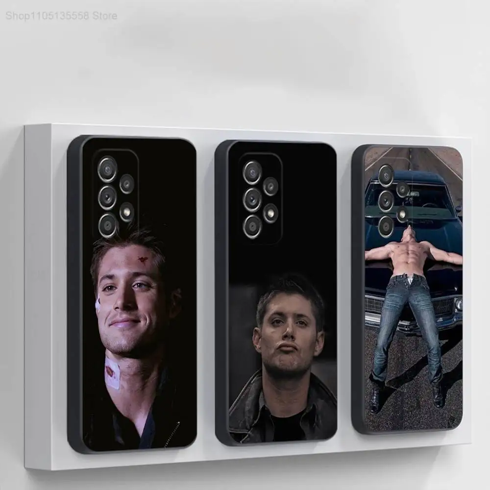 

D-Dean W-Winchester Phone Case For Samsung S 25,24,23,22,30,21,10,9,Ultra,Plus,Lite,FE,4,5G Black Soft Case