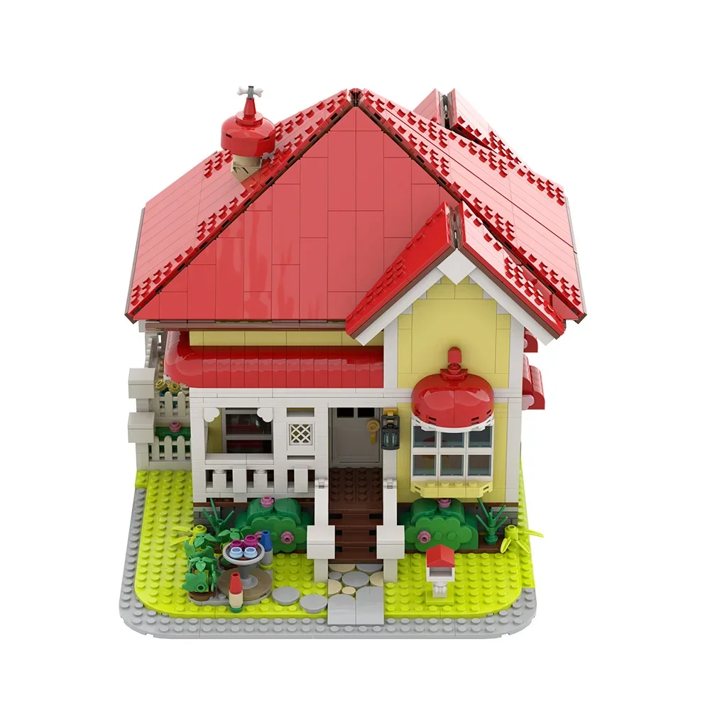 MOC Sheepdog Case Building Blocks Modello Case di Sheepdog modulari Architettura Mattoni creativi Giocattoli di assemblaggio Regali di compleanno per bambini