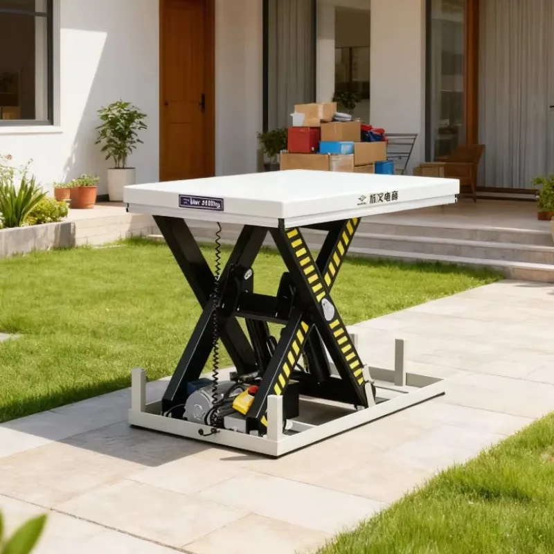 

Advanced 2Ton Capacity Electric Scissor Lift Table Adjustable Platform for Various Industrial Uses