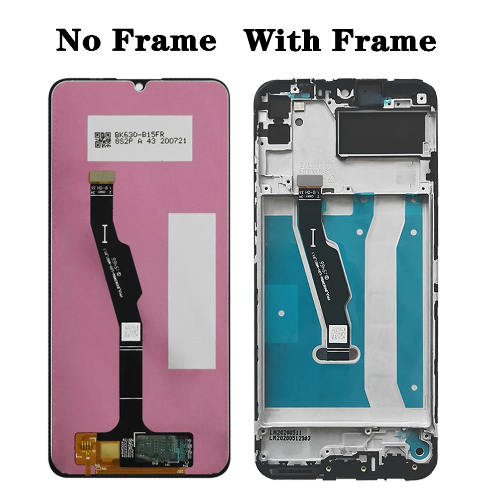  Tested For Huawei Y6P/Enjoy 10E LCD MED-LX9 X9N AL00 AL20 TL00 Display Screen Digitizer Replacement For Honor 9A MOA-LX9N